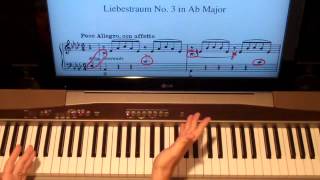 Franz Liszt Liebestraum Piano Sight Reading Lesson Tutorial For shawncheekcom [upl. by Rebak18]