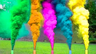 DIY How to Make Colored Smoke Bombs At Home [upl. by Eiduj]