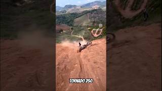 tornado 244 trilha cros automobile motovlog bike bros moto crf230 ktm gasgas roia fyp [upl. by Chilton668]