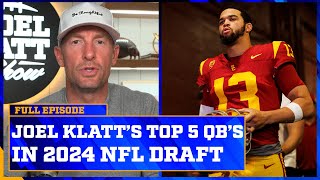 Klatt ranks his Top 5 Quarterbacks in the 2024 NFL Draft [upl. by Eliza]