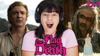 MY FAVE PIRATES ARE BACK  Our Flag Means Death Reaction  2x1  Impossible Birds [upl. by Burgess441]