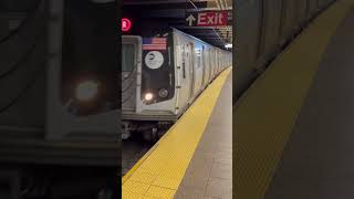 Bay Ridge95th St bound R160 R train arriving at Whitehall StSouth Ferry [upl. by Coralyn959]