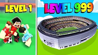 FUTBOL STADYUMU YAPTIM ⚽ Roblox Athletes Tycoon [upl. by Settle]