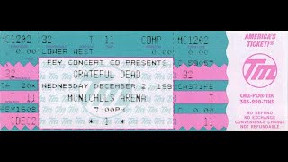 19921202 Wed McNichols Sports Arena Denver CO [upl. by Anilos]