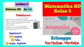 78  7 Diketahui volume sebuah balok adalah 1001 cm³ Jika ukuran balok merupakan bilangan prima [upl. by Joris]