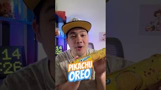 OREO SPECIAL EDITION PIKACHU 🍌🍫 oreo pikachu pokemon tastetest [upl. by Mclyman]