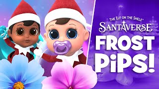 Frost Pips  Official Music Video  An Elf Babies Holiday Video  The Elf on the Shelf Santaverse [upl. by Llydnek572]