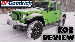 How Well Do The BFGOODRICH Ko2s Work in SNOW [upl. by Samuele]