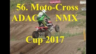 News Motorsport  Quad Klasse  Jump amp Race  56 MotoCross  ADAC NMX Cup 2017  Grambeker [upl. by Melosa665]