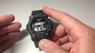 Casio GShock GW7900  Change Time Format 12hr vs 24hr [upl. by Haramat899]