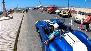 Monta Car 0ld School 2018  AC Cobra in Montalivet [upl. by Ahker683]