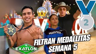 FILTRAN a Los Medallistas De Esta SEMANA 5 En Exatlón🥇🥇Máximo Medallista CONFIRMADO Arrasa Con Todo [upl. by Oihsoy743]