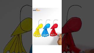 Most Easy Birds Drawing Tricks 🧠 drawing easydrawing rongpencil art drawing4kids [upl. by Noicpesnoc]