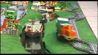 Playmobil city river boats and train 3 [upl. by Nnylak966]