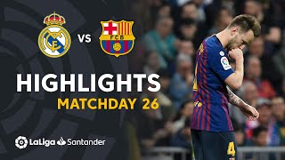 Highlights Real Madrid vs FC Barcelona 01 [upl. by Hayashi]