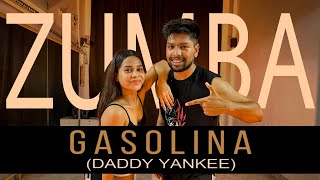 DADDY YANKEE GASOLINA ZUMBA DANCE  fitness routine  trending  choreography by shriandgaurav [upl. by Loyce262]