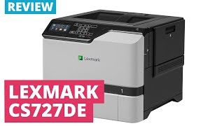 Printerland Review Lexmark CS727de A4 Colour Laser Printer [upl. by Egiedan]