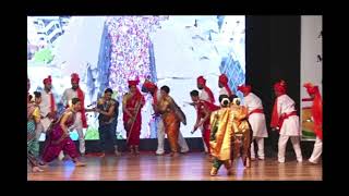 Gudhi Padwa festival of Maharashtra lezim folk dance performance shobhayatra [upl. by Anzovin]