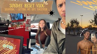 SUNDAY RESET VLOG ☀️  Get my life together  Go shopping [upl. by Sikes635]