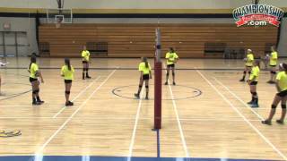 Open Practice Middle School Volleyball Practice [upl. by Ecyak385]