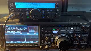 Yaesu ftdx101d manual notch vs ten tec eagle PBT [upl. by Lrig]