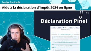 Remplir la déclaration dimpôt Pinel 2024 en ligne [upl. by Aititel319]