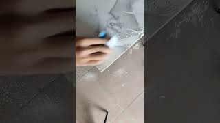 Part 194 Patching Cracked Tiles youtubeshorts [upl. by Pollyanna]