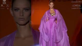 Sheer elegance and top models on the fashion runway  Haute Couture Fashion [upl. by Kenley]