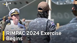 RIMPAC 2024 Officially Begins in Hawaii  TaiwanPlus News [upl. by Auhsohey]