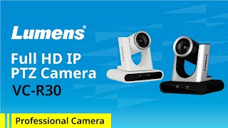 Lumens VCR30 Full HD IP PTZ Camera for Video Conferencing amp Hybrid Classrooms [upl. by Gilberta]