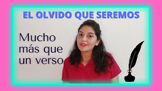 📚 EL OLVIDO QUE SEREMOS  Resumen y análisis ¿Vale la pena leerlo❔ 👀 [upl. by Anaderol82]