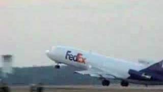 Boeing 727 FedEx take off NAS Pensacola Air Show 2007 [upl. by Agem502]