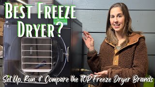 THE BEST FREEZE DRYER ON THE MARKET Freeze Dryer Review Comparing SatyFresh amp Harvest Right [upl. by Meggy]