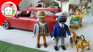 Playmobil Polizei Film deutsch Kommissar Overbeck Folge  Der Hausmeister  Familie Hauser [upl. by Eseret]