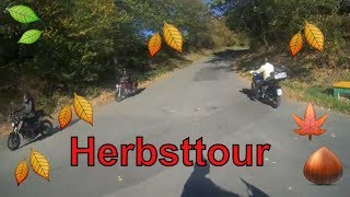 Motorrad Herbsttour mit Tourenfahrer NRW durchs Bergisches Land XJ600 [upl. by Daly]