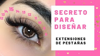 El Secreto para saber Diseñar Correctamente  MasterClass Extensiones de Pestañas 💕 [upl. by Cathy463]