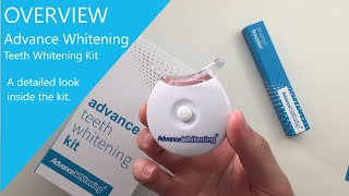 Advance Whitening  Teeth Whitening Kit Overview [upl. by Nyla482]