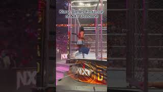 KIANA JAMES ENTRANCE AT NXT DEADLINE  WLW SHORTS [upl. by Morrie288]