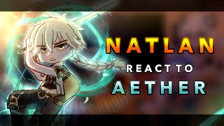 Natlan reacts to Traveler  RoseGacha  Genshin impact [upl. by Kironde543]