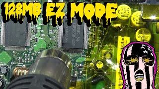 Easy Mode Xbox 128mb Ram Upgrade using Hot Air [upl. by Ginnifer]