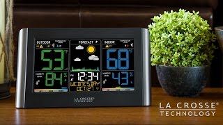 C85845 Wireless Color Weather Station [upl. by Erund946]