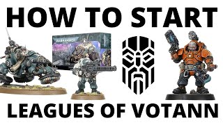 How to Start a Leagues of Votann Army in Warhammer 40K 10th Edition  The Kin for Beginners [upl. by Ynnub]