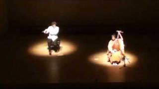 Heike Monogatari excerpt  Duo UedaOffermans Miyoshi Japan [upl. by Vtehsta]