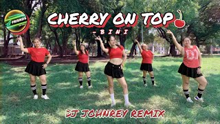 CHERRY ON TOP🍒 BINI DJ JOHNREY REMIX ZUMBA TIKTOK TREND 2024DANCE FITNESS COACH RHODAGFRIENDS [upl. by Alamac]