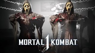 Mortal Kombat 1  Ghostface Vs Kitana Gameplay [upl. by Kcinemod87]