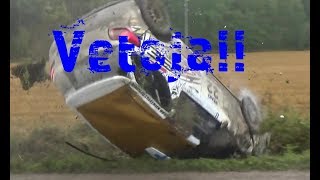 Vetoja 2´´ Best Of Finnish Rally Crashes 2017 [upl. by Winou489]