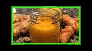 La boisson curcuma gingembre – Antiinflammatoire puissant qui soulage la douleur instantanément [upl. by Paucker]