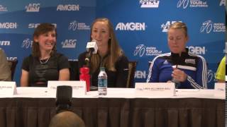 Prerace Press Conference Interview Leah Kirchmann [upl. by Koziarz226]