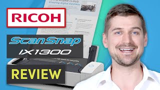 📊 ScanSnap iX1300 Desktop Scanner Review amp Setup What You Need to Know [upl. by Tiffy]