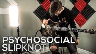 Slipknot  Psychosocial  Cole Rolland Guitar Cover [upl. by Hgiellek]